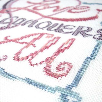 Made with Kreinik Silk Mori