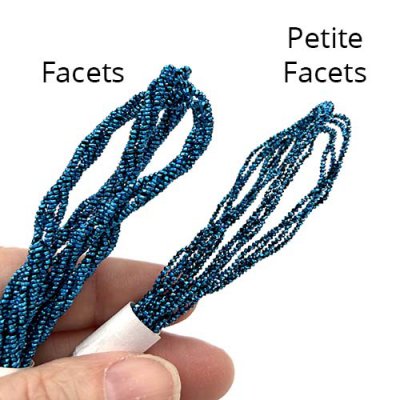 Petite Facets are half the size of regular Facets