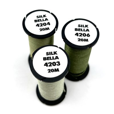 Sage Green Silk For Small Stitches