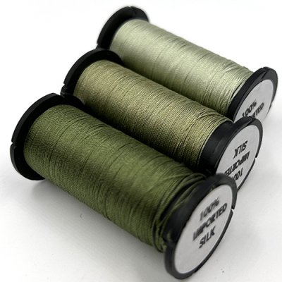 Sage Green Silk For Small Stitches