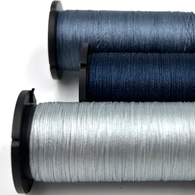 Slate Blue Silk For Small Stitches