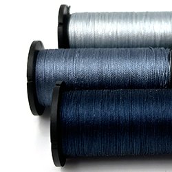 Slate Blue Silk For Small Stitches