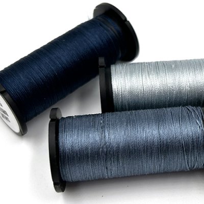 Slate Blue Silk For Small Stitches