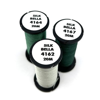 Victorian Green Silk For Small Stitches