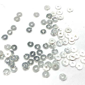 #19 Silver Paillettes