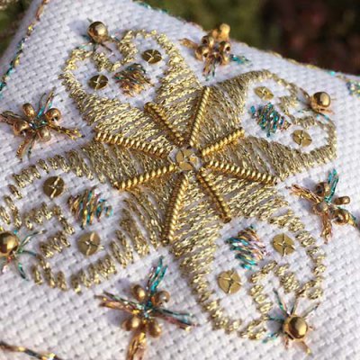 Gold Reflections Ornament