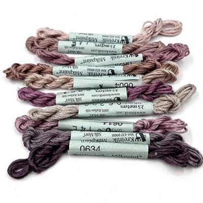 Thistle & Lavender Sampler Silk