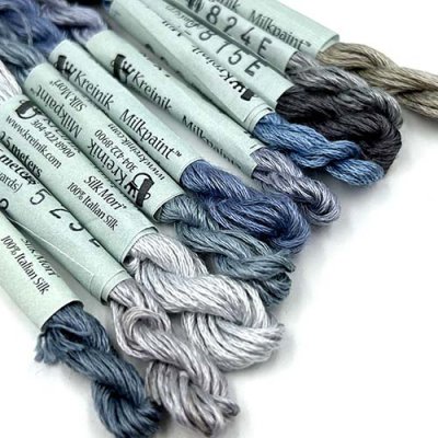 Ceruleans & Seas Sampler Silk 