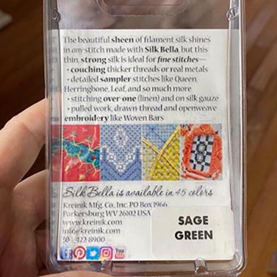 Kreinik Silk For Small Stitches