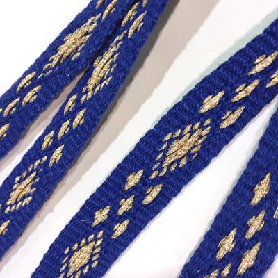 Kreinik metallic threads in weaving