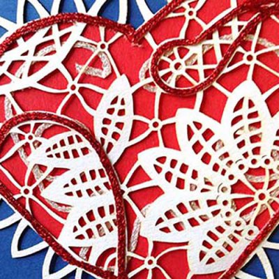 Iron-on threads are a quick way to decorate craft store purchases