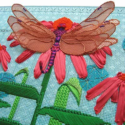 Flying Jewels by Kimberly Smith using wired copper canvas