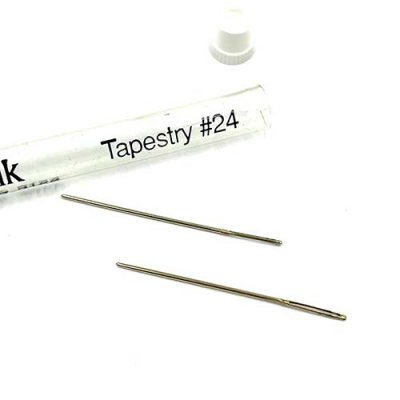 The Kreinik Needle makes stitching with metallics easier
