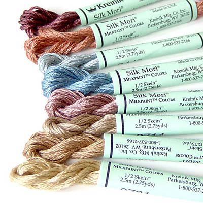 Kreinik Silk Mori for samplers