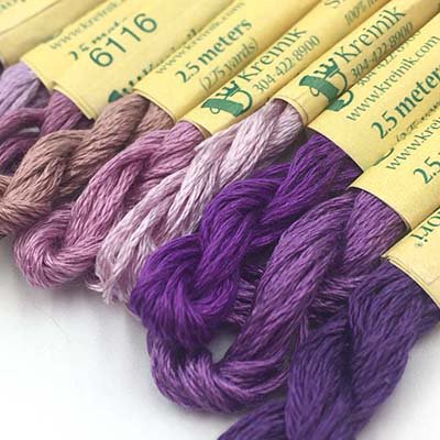 Purple Italian Silk Set