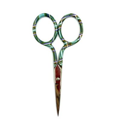 3.5" Tartan Green Scissor x313