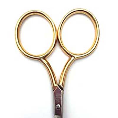 3.5" Gold Handled Embroidery Scissors