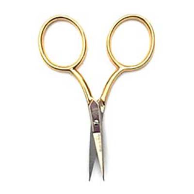 3.5" Gold Handled Embroidery Scissors