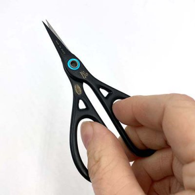 3.75" Black Ring Lock Scissors X300