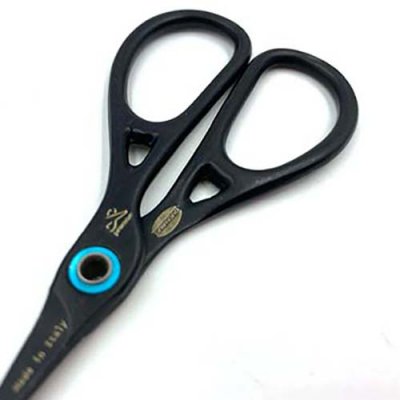 3.75" Black Ring Lock Scissors X300