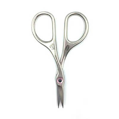 3.75" Ring Lock Matte Chrome Scissors x303