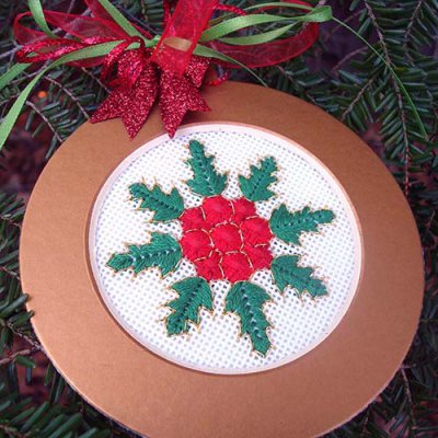 A Berry Holly-day ornament