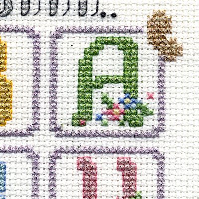 Free Kreinik cross stitch pattern