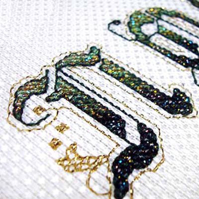 Backstitch lines