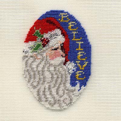 Petit point project on 40-count silk gauze