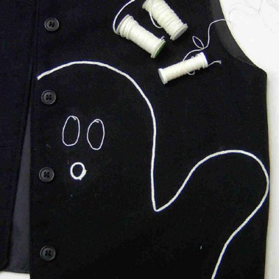 Glow-in-the-Dark Boo Vest