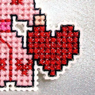 Stitched with Kreinik threads