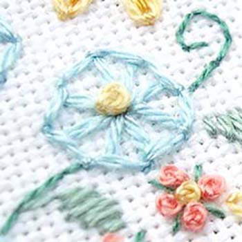 Buttonhole Wheel Stitch