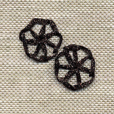 Buttonhole Wheel Stitch