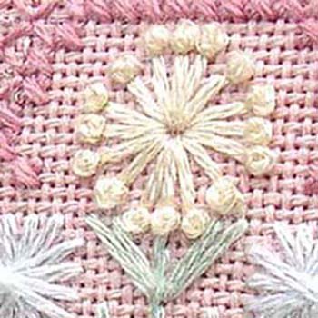 Buttonhole Wheel Stitch