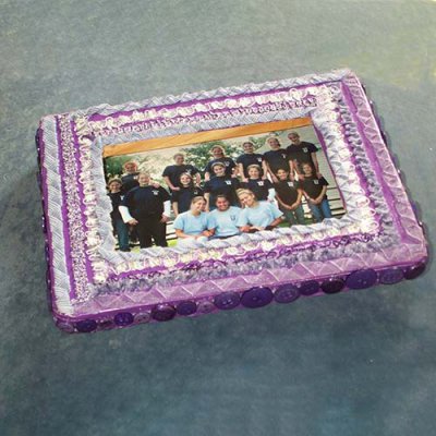 Embellish a frame with Kreinik threads