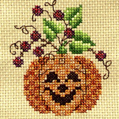 Cross stitch with Kreinik