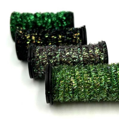 MIcro Ice Chenille in green shades