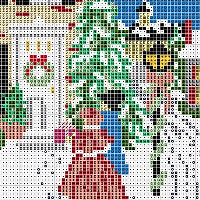 Christmas Visit - Silk Gauze Kit