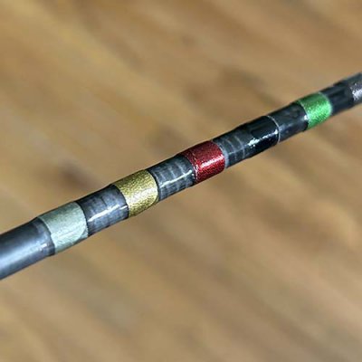 Kreinik Cord adds classy color to a fishing rod