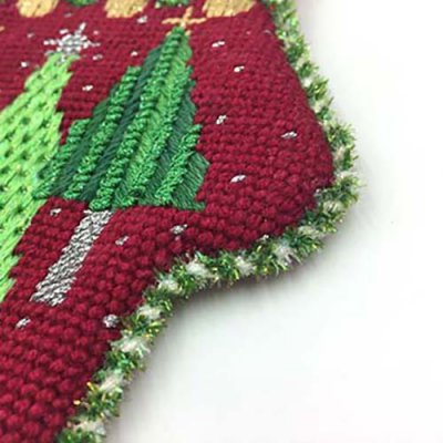 Use the Custom Corder to make matching trim for needlepoint projects