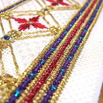 Facets give you the look of beading without the mess