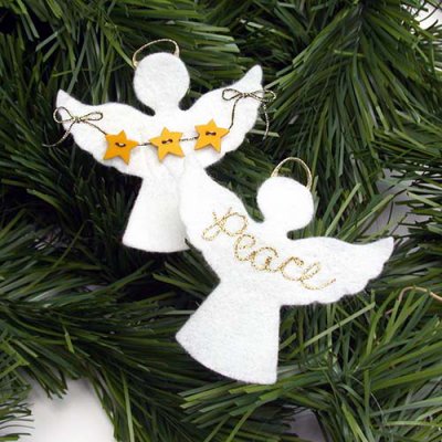 Iron-on Braid transforms plain ornaments