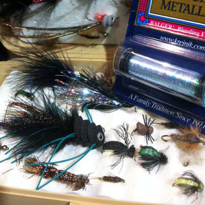 Kreinik Flash for fly fishing