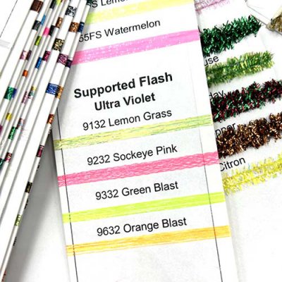 The Kreinik Fly Tying Color Card is a must-have for your bench