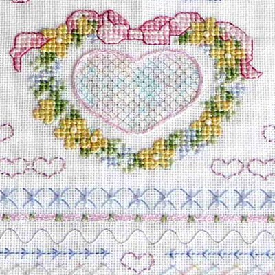 Stitched with Kreinik threads