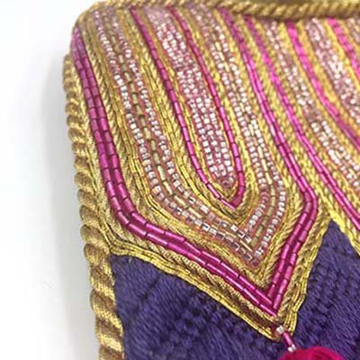Mix sizes of Torsade on needlepoint designs
