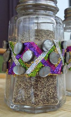 Salt & Pepper Shaker Closeup