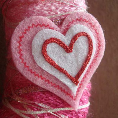 Made with Kreinik Iron-on Thread