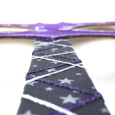Made with Kreinik Iron-on Threads