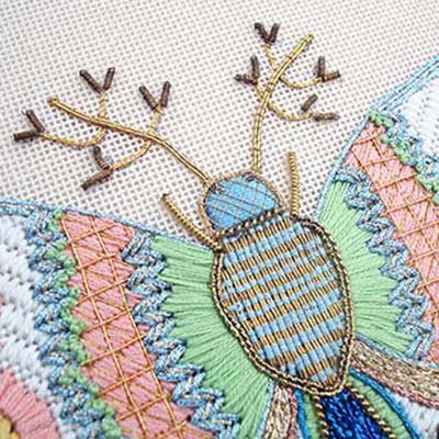 Jaceron is used on the butterfly's legs
